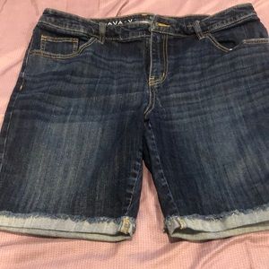 Bermuda Jean Shorts